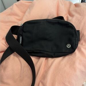 lululemon athletica Black Belt Bag for Active Lifestyle